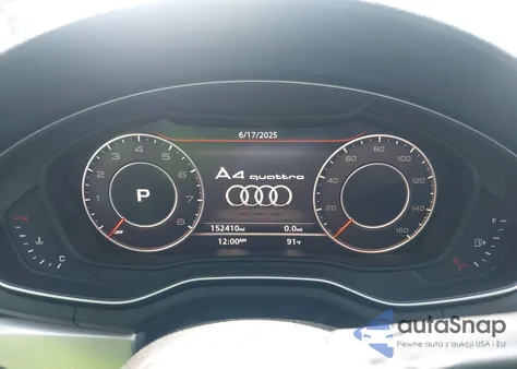 2018 Audi A4 2.0T Premium/2.0T Tech Premium z USA, uszkodzony, nr VIN WAUENAF47JA180805